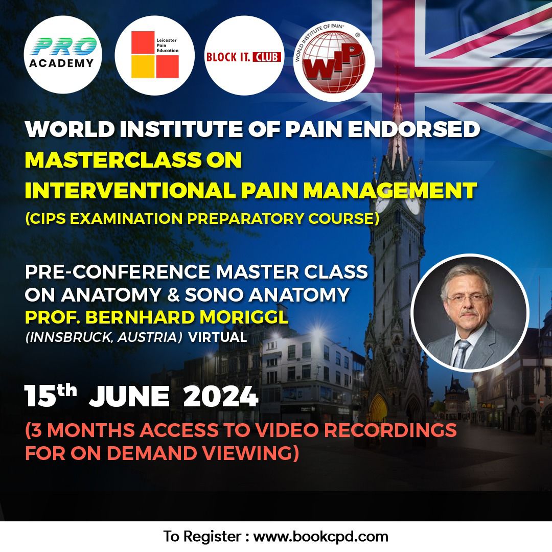 Masterclass of pain Management-June2024